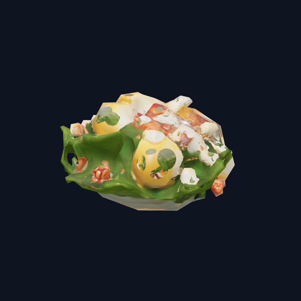 Pear Walnut Salad Model Pack